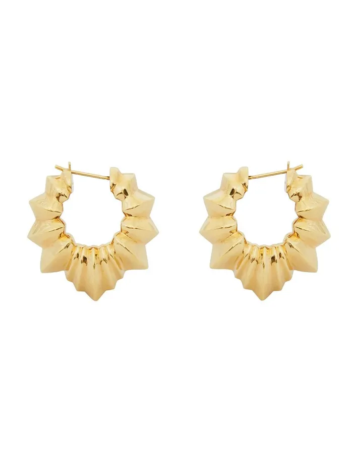 Women Earrings Zimmermann Deco Hoops Gold