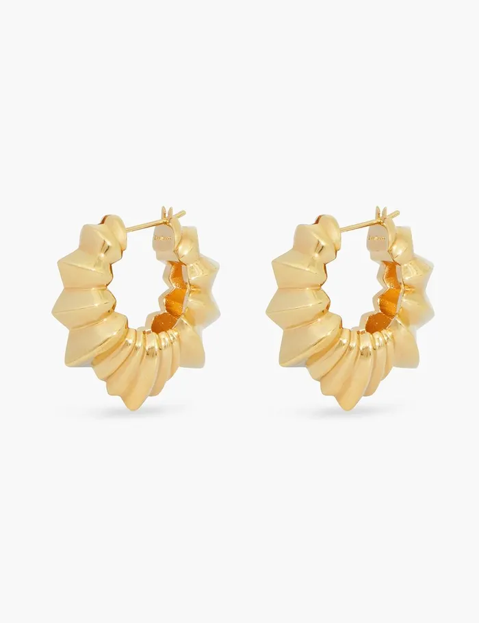 Women Earrings Zimmermann Deco Hoops Gold