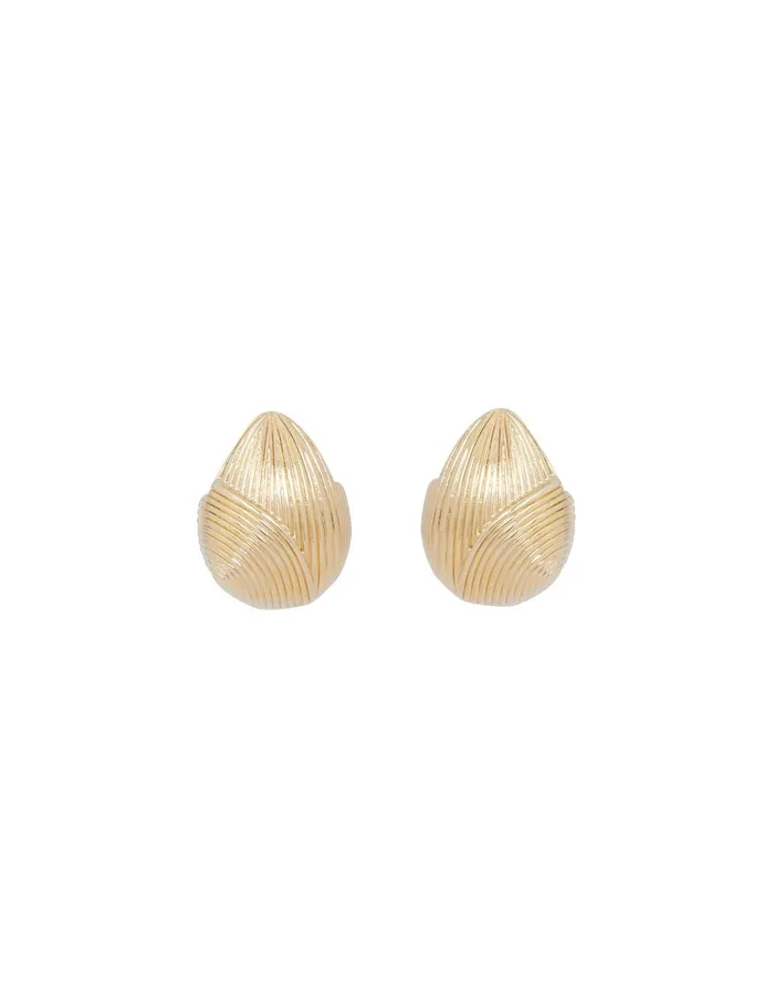 Women Earrings Zimmermann Pebble Mini Studs Gold