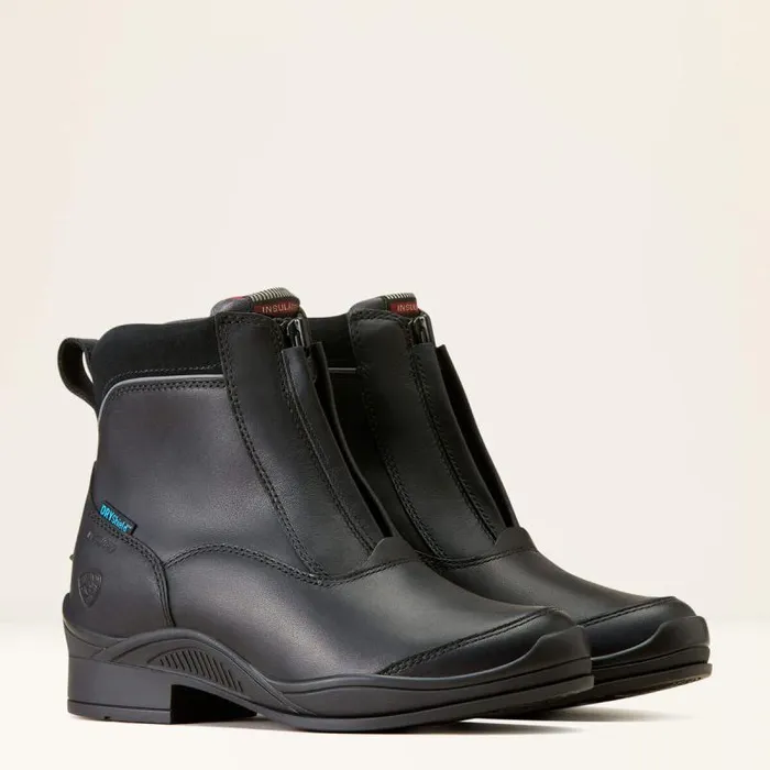 Women English Riding Boots Ariat Extreme Pro Zip Waterproof Insulated Paddock Boot Black Women English Riding Boots Ariat Extreme Pro Zip Waterproof Insulated Paddock Boot Black