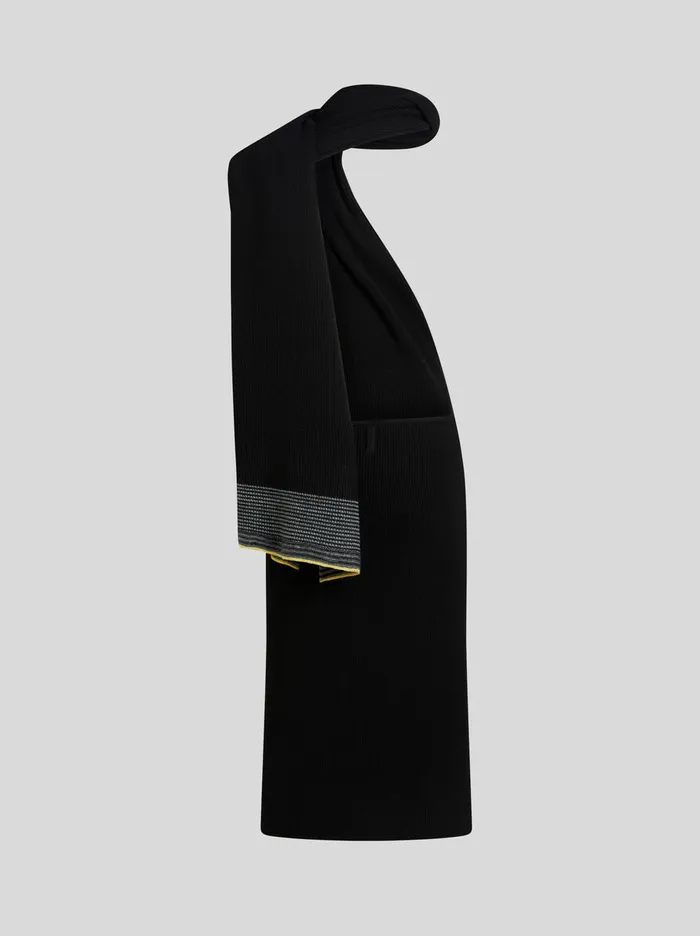 Women Etro Dresses RibKnit Dress Black