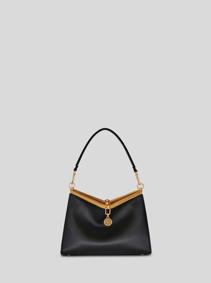 Women Etro Shoulder Bags Medium Vela Bag Black