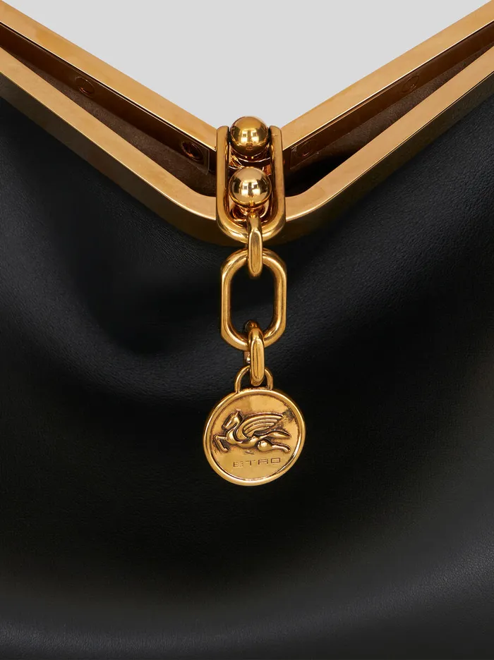 Women Etro Shoulder Bags Medium Vela Bag Black