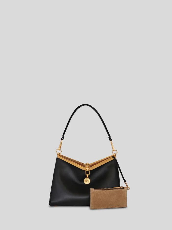 Women Etro Shoulder Bags Medium Vela Bag Black