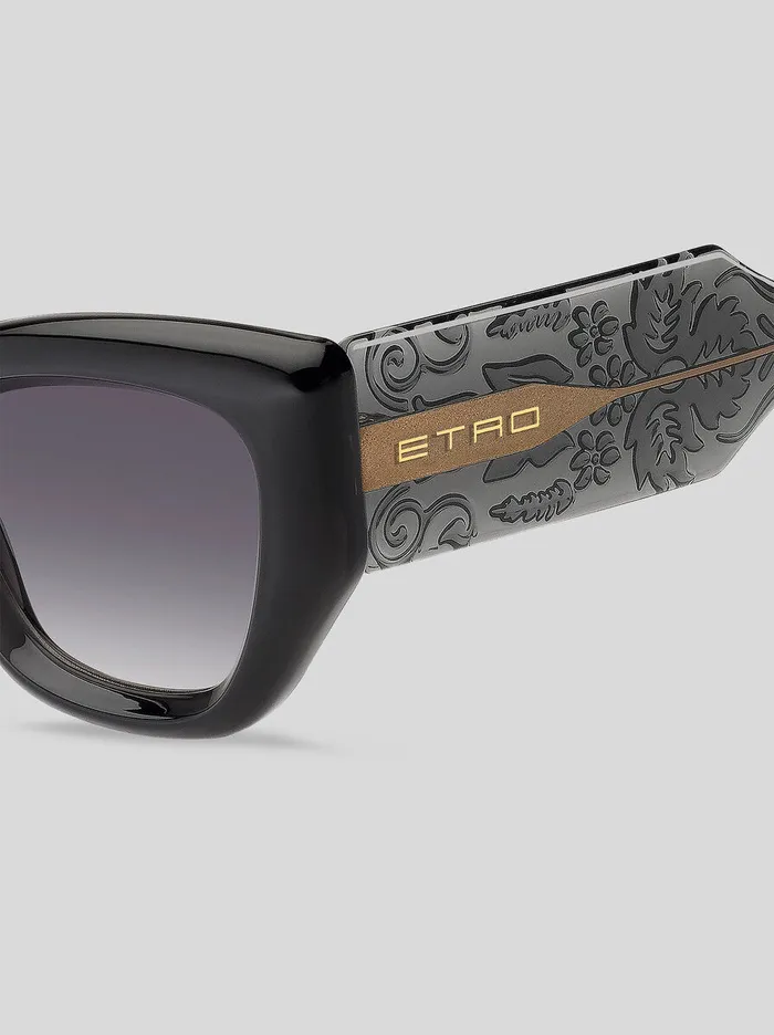 Women Etro Sunglasses Paisley Sunglasses Grey Women Etro Sunglasses Paisley Sunglasses Grey