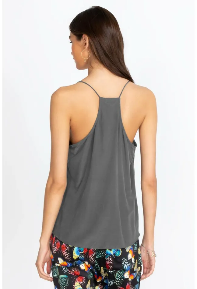 Women Etta Cami Top Fog Johnny Was Slips and Camis