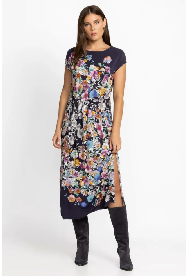 Women Fall Dance Tie Front Knit Dress Falldance Johnny Was Dresses