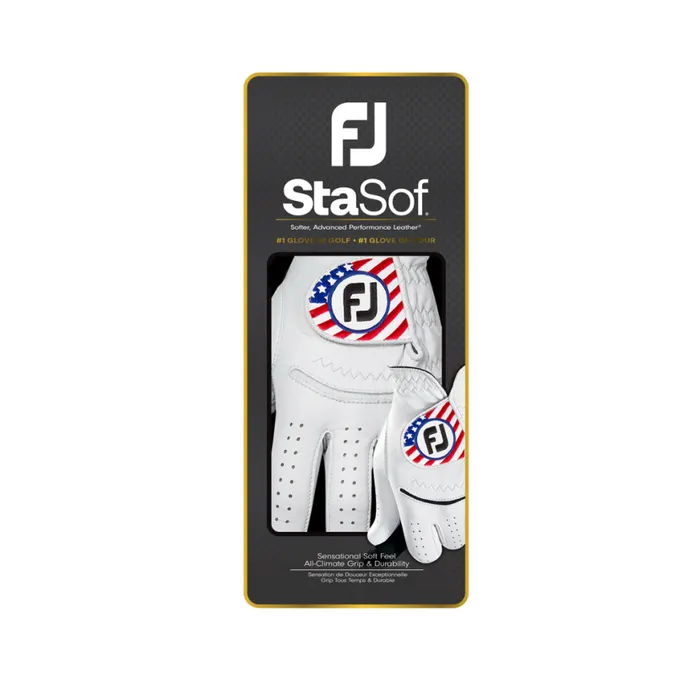 Women FootJoy Performance StaSof Flag White Women FootJoy Performance StaSof Flag White