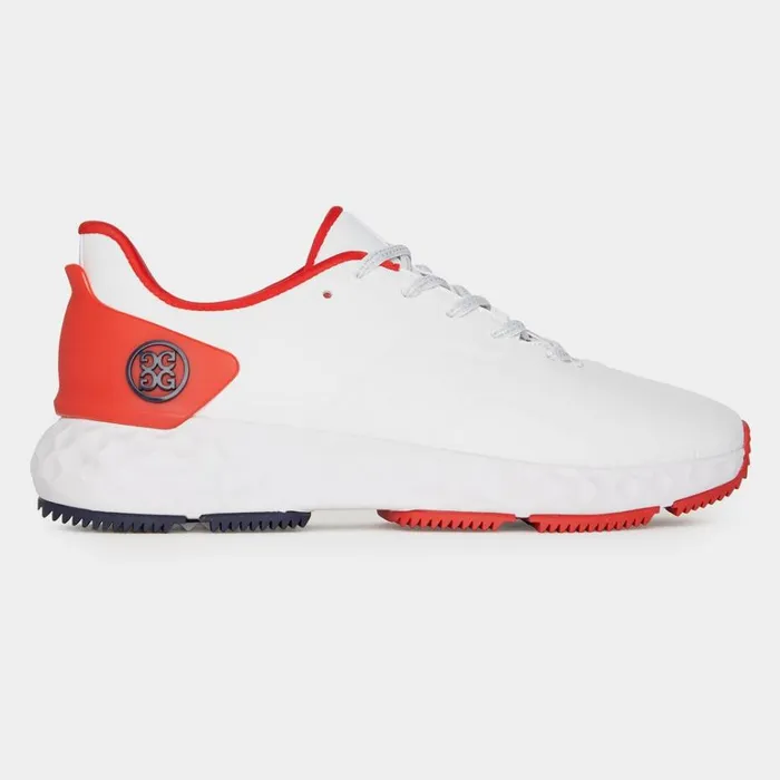 Women GFORE Orange White Contrast Accent Mg4 Golf Shoes