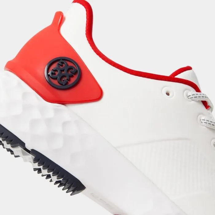 Women GFORE Orange White Contrast Accent Mg4 Golf Shoes