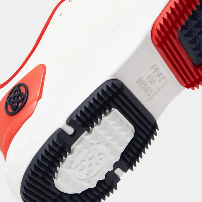 Women GFORE Orange White Contrast Accent Mg4 Golf Shoes