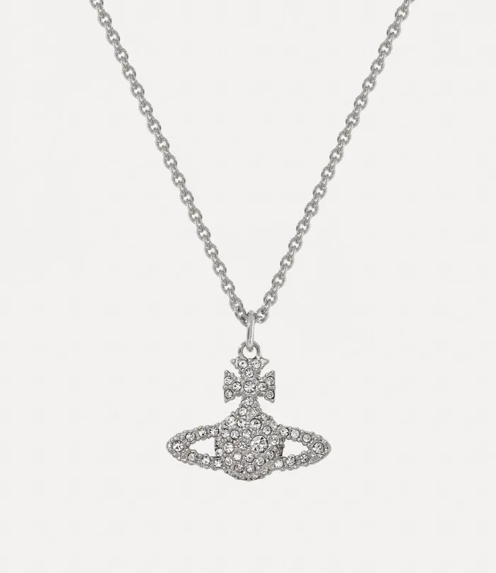 Women Grace Bas Relief Pendant Necklace Platinumcrystalcrystal Vivienne Westwood Classic Styles Women Grace Bas Relief Pendant Necklace Platinumcrystalcrystal Vivienne Westwood Classic Styles