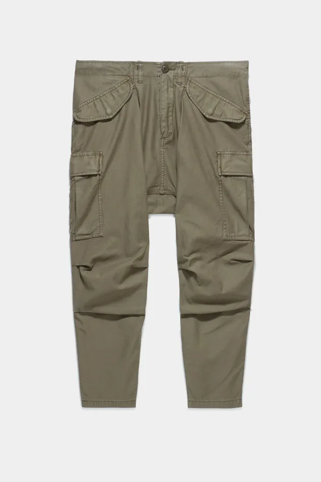 Women Harem Cargo Pant 8211 Olive Pants and Skirts R13