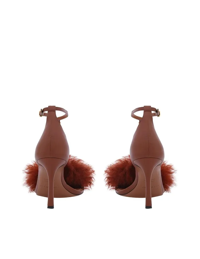 Women Heeled Sandals Zimmermann Bell Sandal 85 Rust