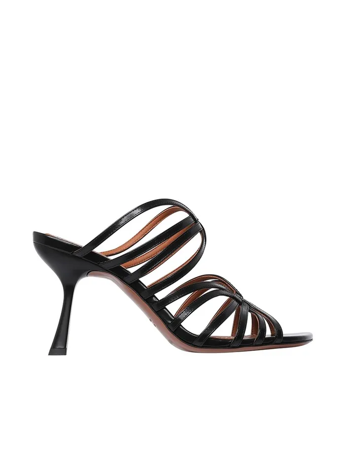 Women Heels Zimmermann Aura Mule 85 Black