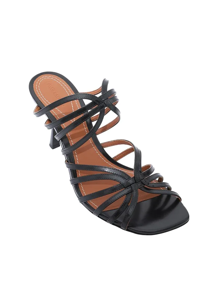 Women Heels Zimmermann Aura Mule 85 Black