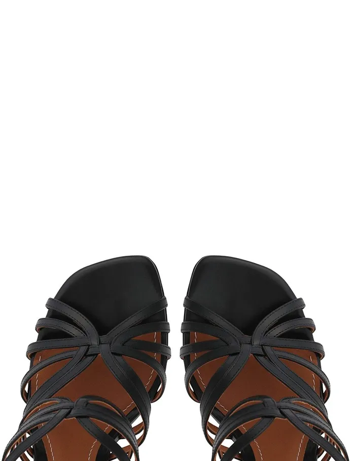 Women Heels Zimmermann Aura Mule 85 Black