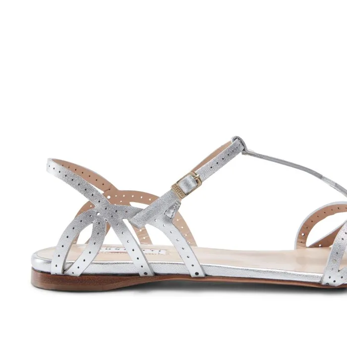 Women Hobo Flower Sandal Silver Fratelli Rossetti Sandals Women Hobo Flower Sandal Silver Fratelli Rossetti Sandals