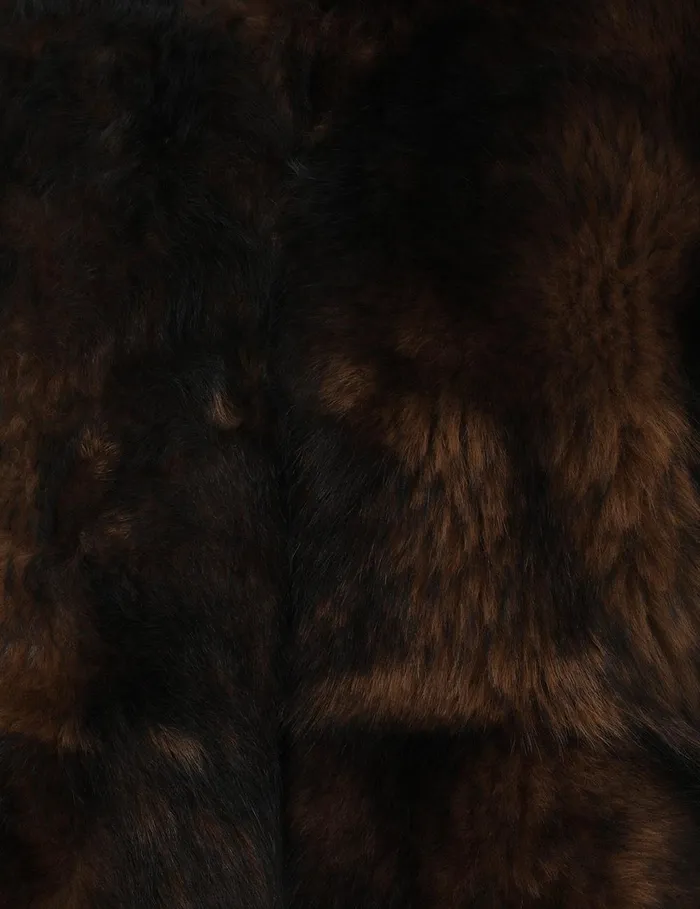 Women Jackets and Coats Zimmermann Illustration Shearling Coat Chocolate