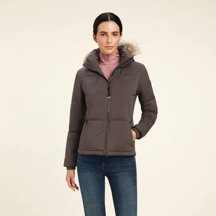 Women Jackets and Vests Ariat Altitude Down Jacket Banyan Bark