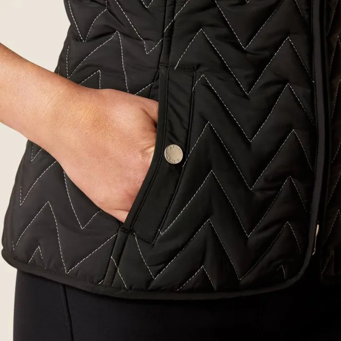 Women Jackets and Vests Ariat Ashley Insulated Vest Black