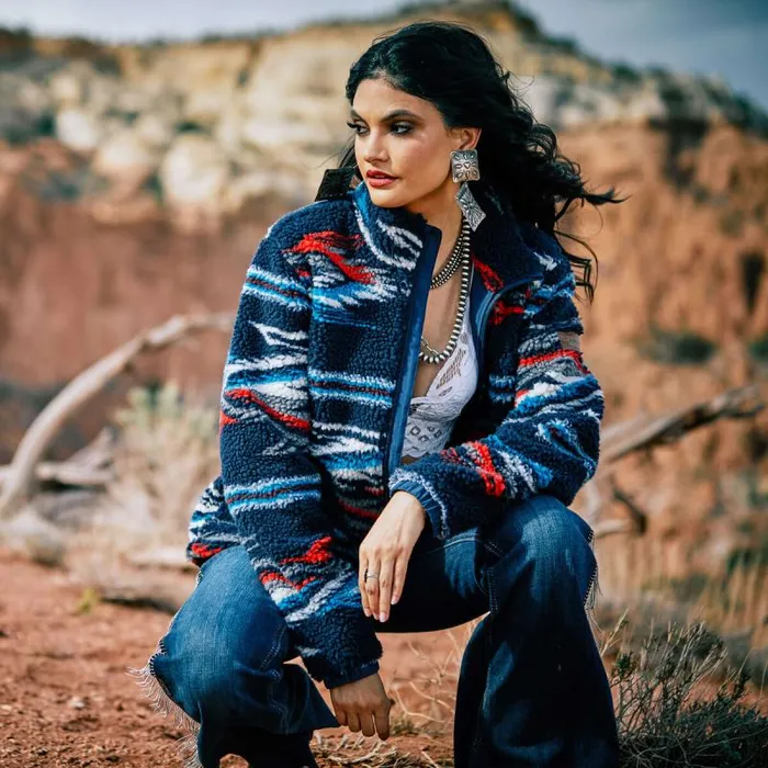 Women Jackets and Vests Ariat Chimayo Fleece Jacket Chimayo Jcd Sherpa Women Jackets and Vests Ariat Chimayo Fleece Jacket Chimayo Jcd Sherpa