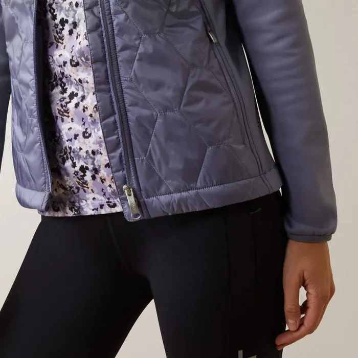 Women Jackets and Vests Ariat Fusion Insulated Jacket Dusky Granite Women Jackets and Vests Ariat Fusion Insulated Jacket Dusky Granite