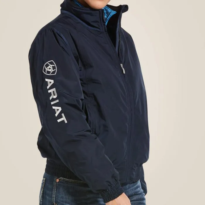 Women Jackets and Vests Ariat Stable Jacket Navy