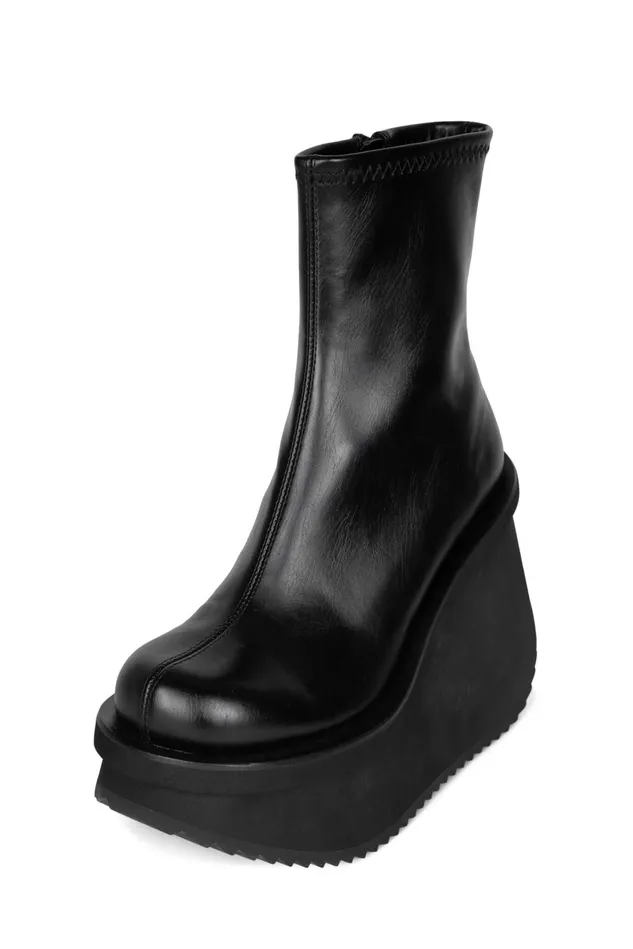 Women Jeffrey Campbell Boot CONSTRUCTS Black