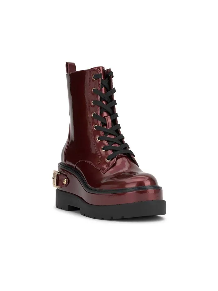 Women Jessica Simpson Boots and Booties Imelda Combat Boot In Oxblood
