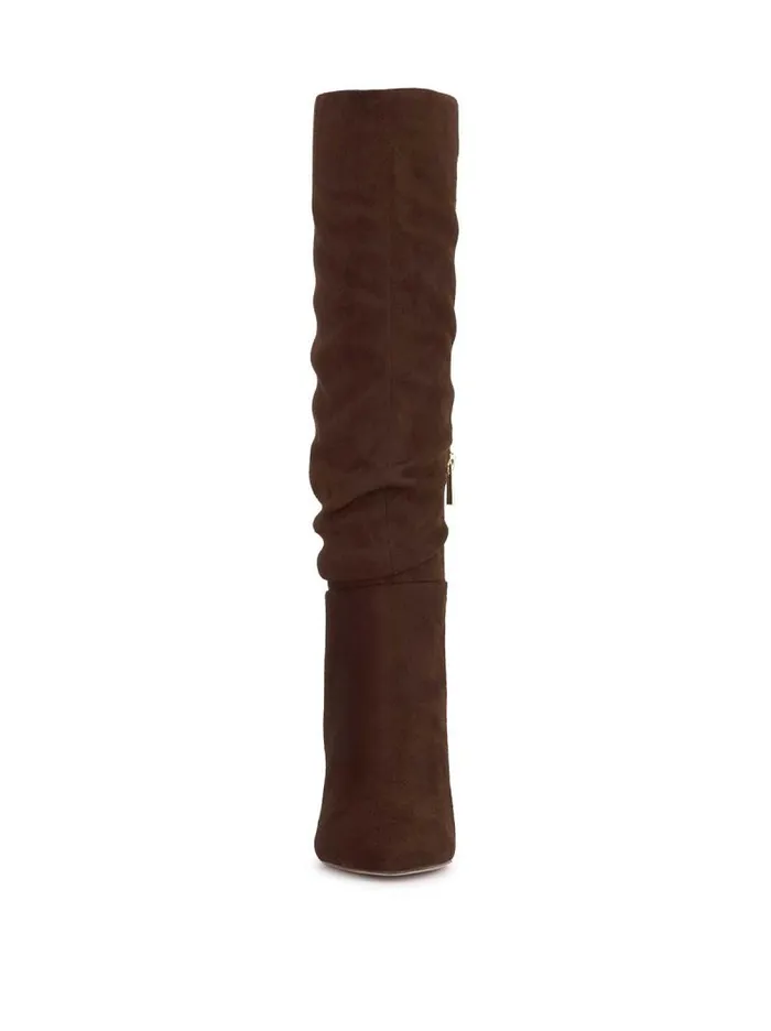 Women Jessica Simpson Boots and Booties Minerva Knee High Boot In Walnut