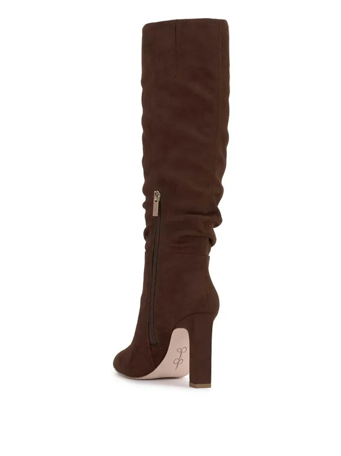 Women Jessica Simpson Boots and Booties Minerva Knee High Boot In Walnut