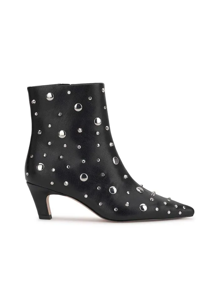 Women Jessica Simpson Boots and Booties Viviana Kitten Heel Bootie In Black