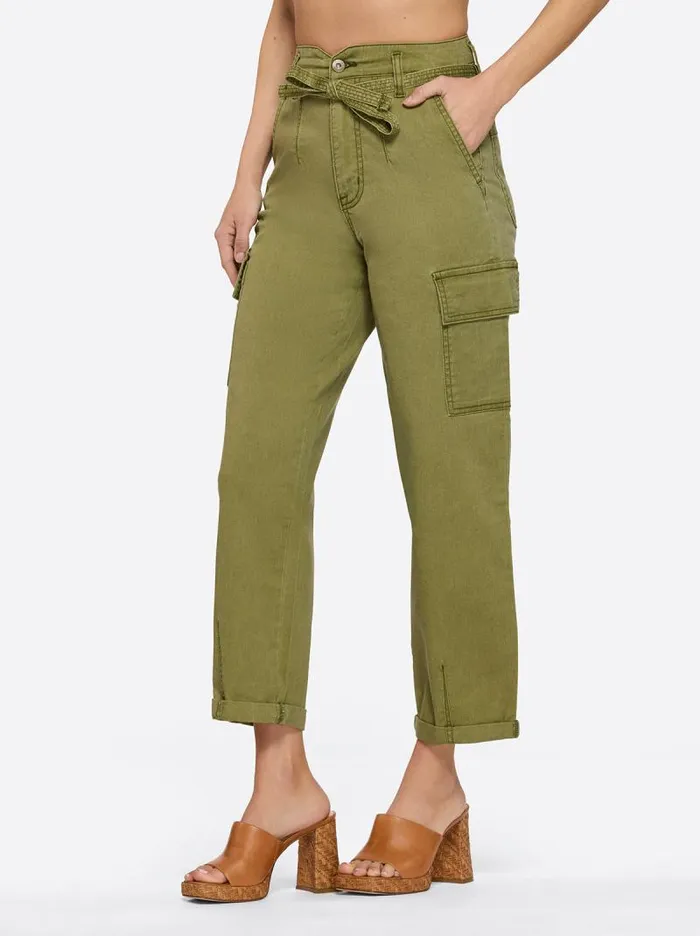 Women Jessica Simpson Bottoms Allie Utility Bottom In Mayfly