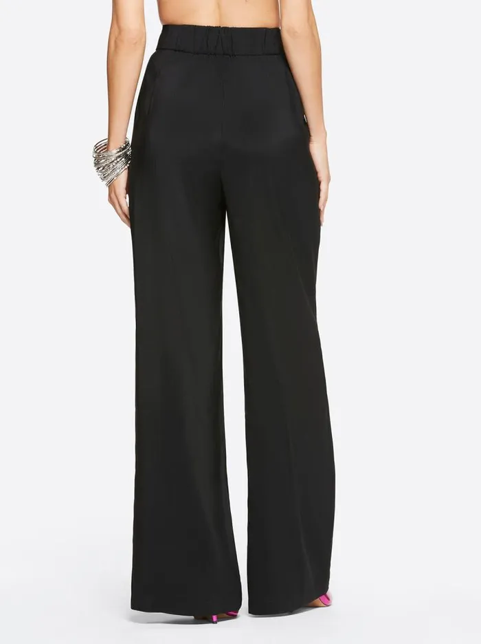 Women Jessica Simpson Bottoms Melba Wide Leg Trouser In Black