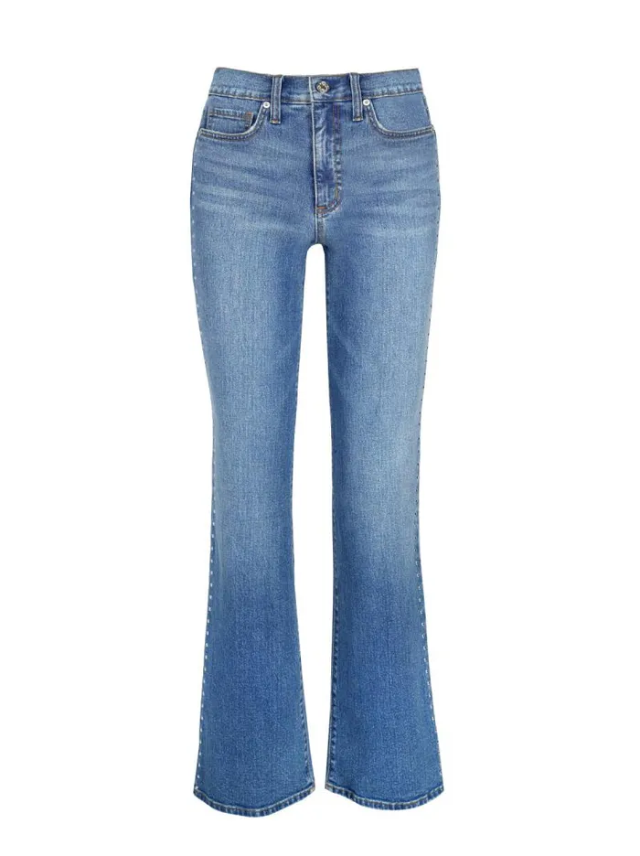 Women Jessica Simpson Bottoms Rhythm Bootcut Jean In Runaway Studs
