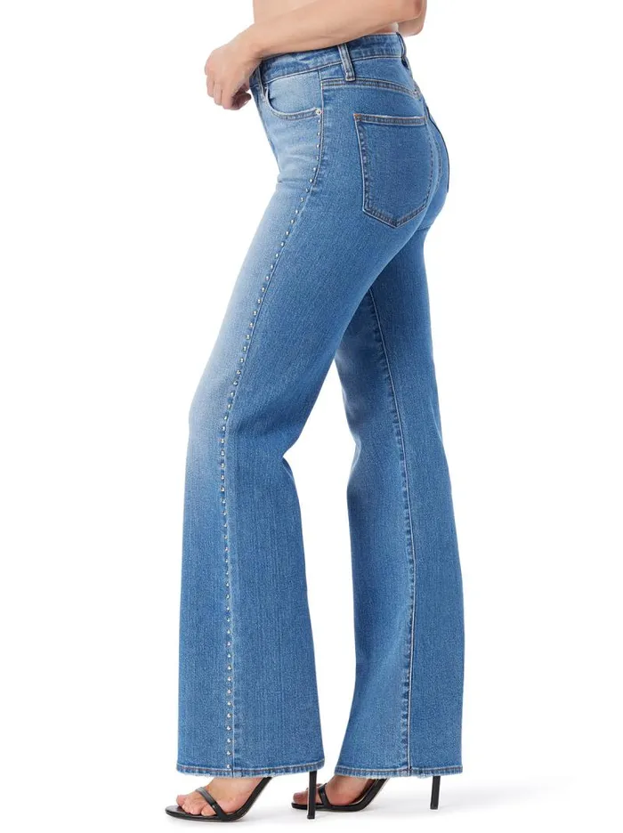 Women Jessica Simpson Bottoms Rhythm Bootcut Jean In Runaway Studs