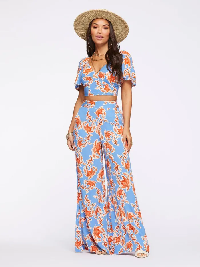 Women Jessica Simpson Bottoms Shaye Pant In Defined Botanicals
