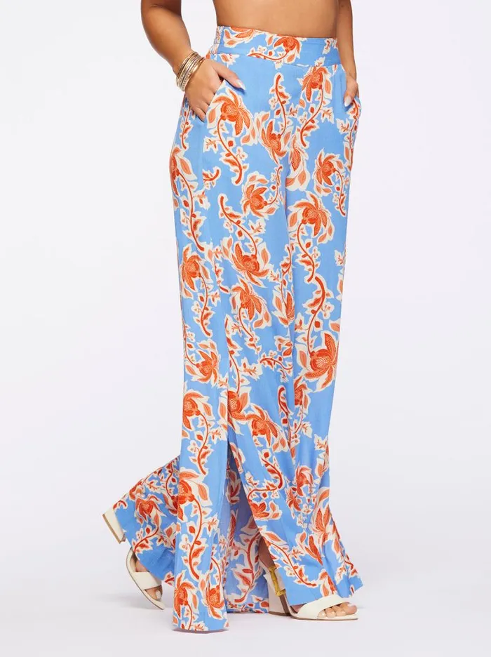 Women Jessica Simpson Bottoms Shaye Pant In Defined Botanicals