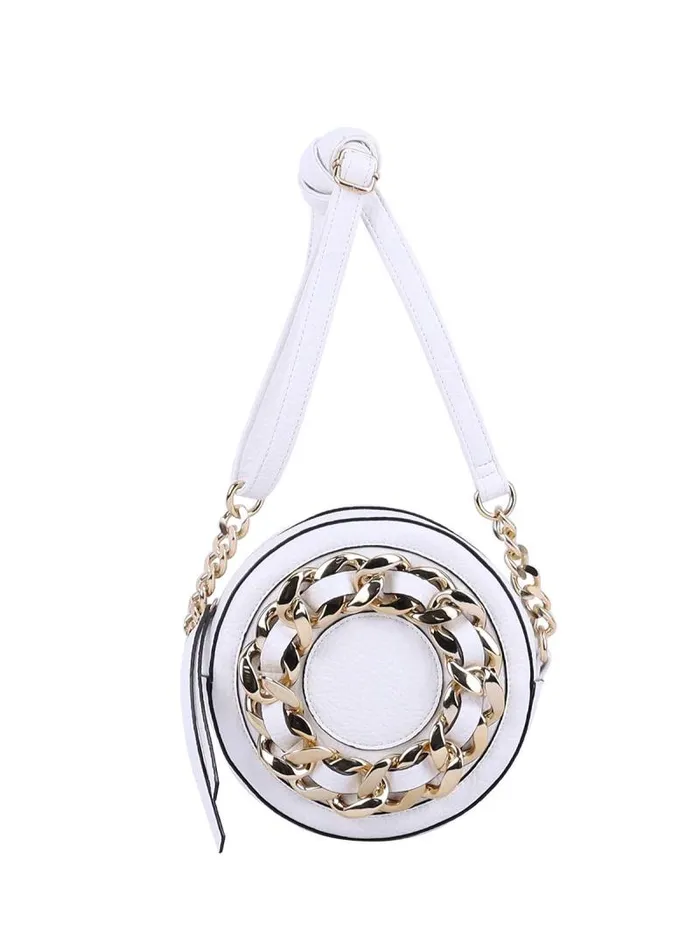 Women Jessica Simpson Crossbody Maison Circle Crossbody In White