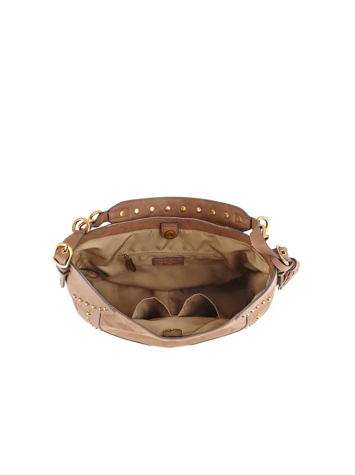 Women Jessica Simpson Crossbody Raven Large Hobo In Almond Brown