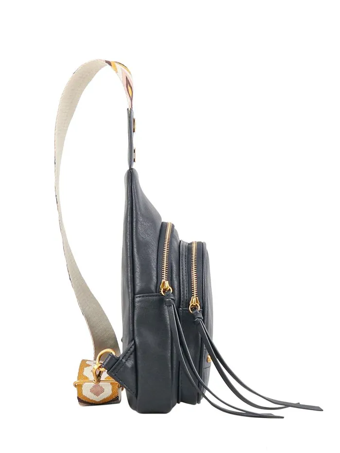 Women Jessica Simpson Crossbody Walton Sling In Meteorite