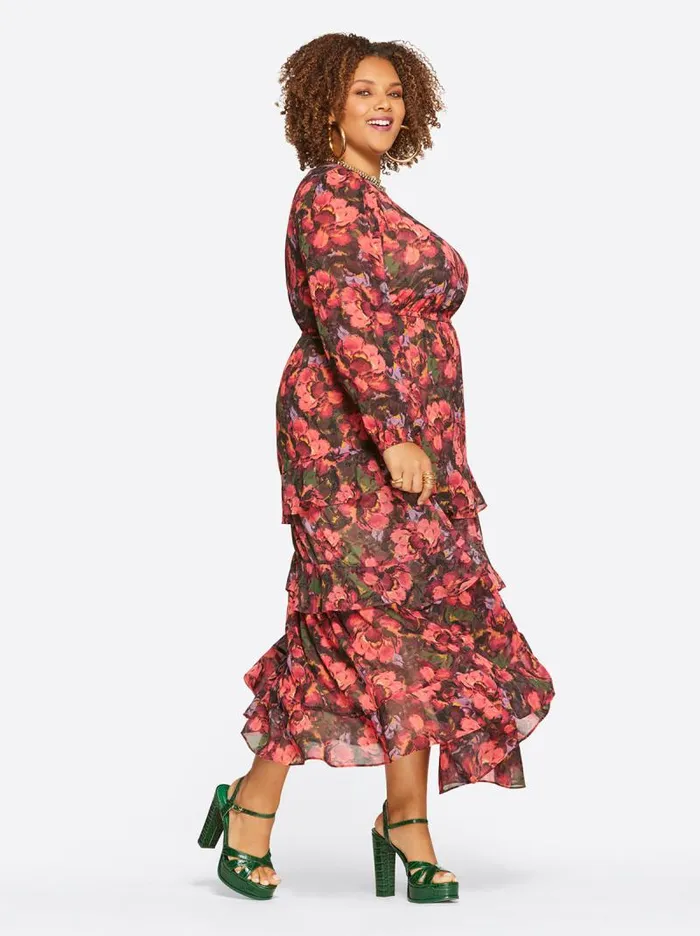 Women Jessica Simpson Dresses Tabatha Dress In Posy Symphony