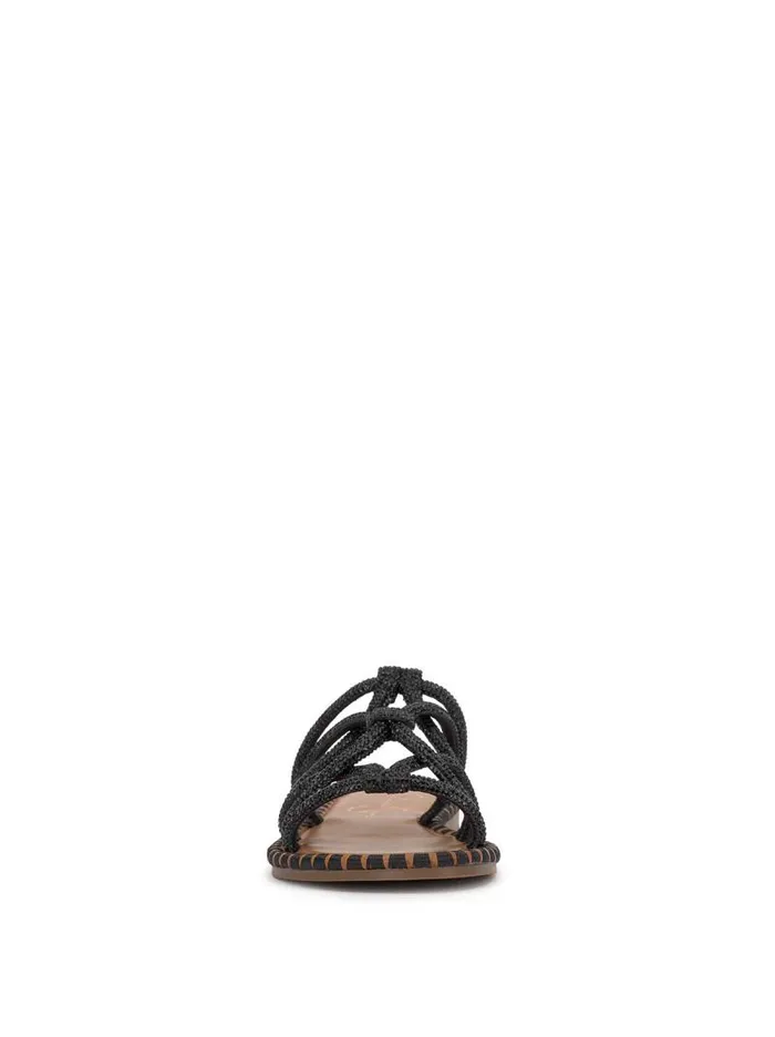 Women Jessica Simpson Flats Briellea Embellished Sandal In Black