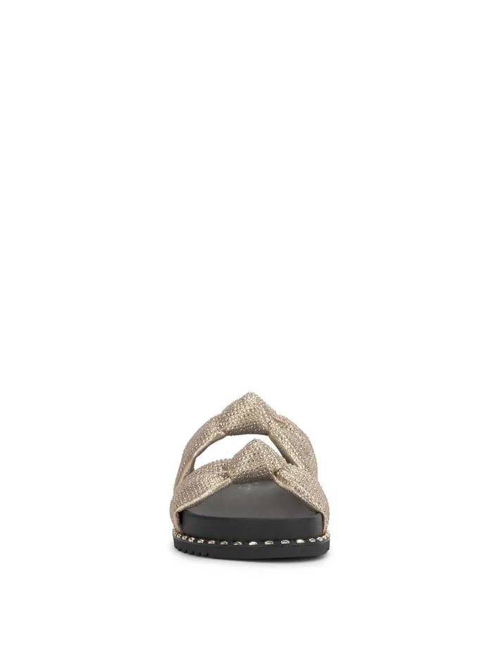 Women Jessica Simpson Flats Caralyna Flat Sandal In Champagne