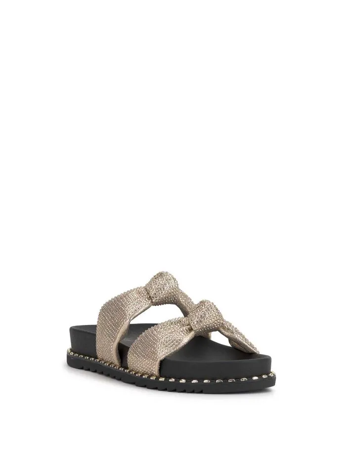 Women Jessica Simpson Flats Caralyna Flat Sandal In Champagne
