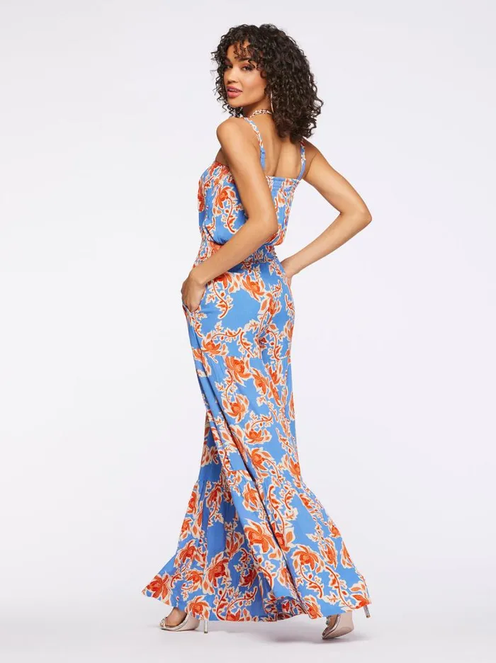 Women Jessica Simpson Jumpsuits and Rompers Devyn Jumpsuit In Defined Botanicals