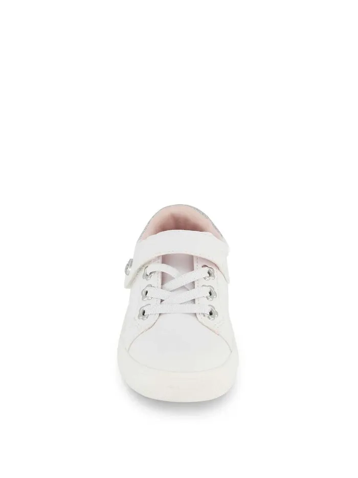 Women Jessica Simpson Kids Toddler Gina Bijou Low Sneaker In White