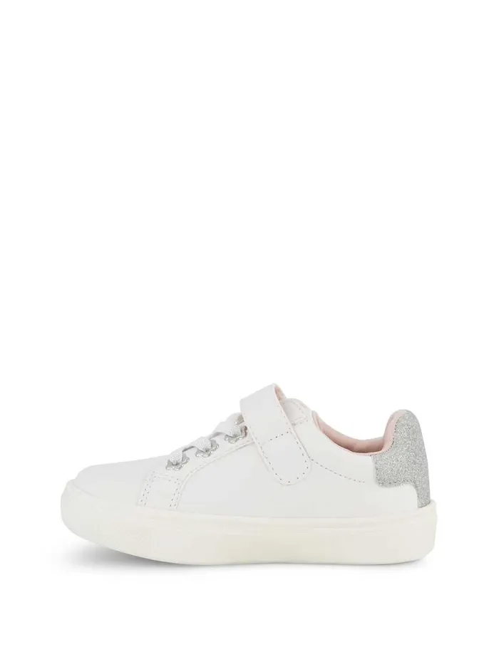 Women Jessica Simpson Kids Toddler Gina Bijou Low Sneaker In White