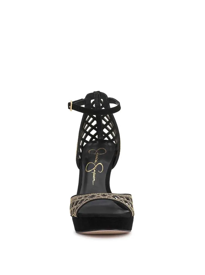 Women Jessica Simpson Platforms Herora Platform Sandal In Black